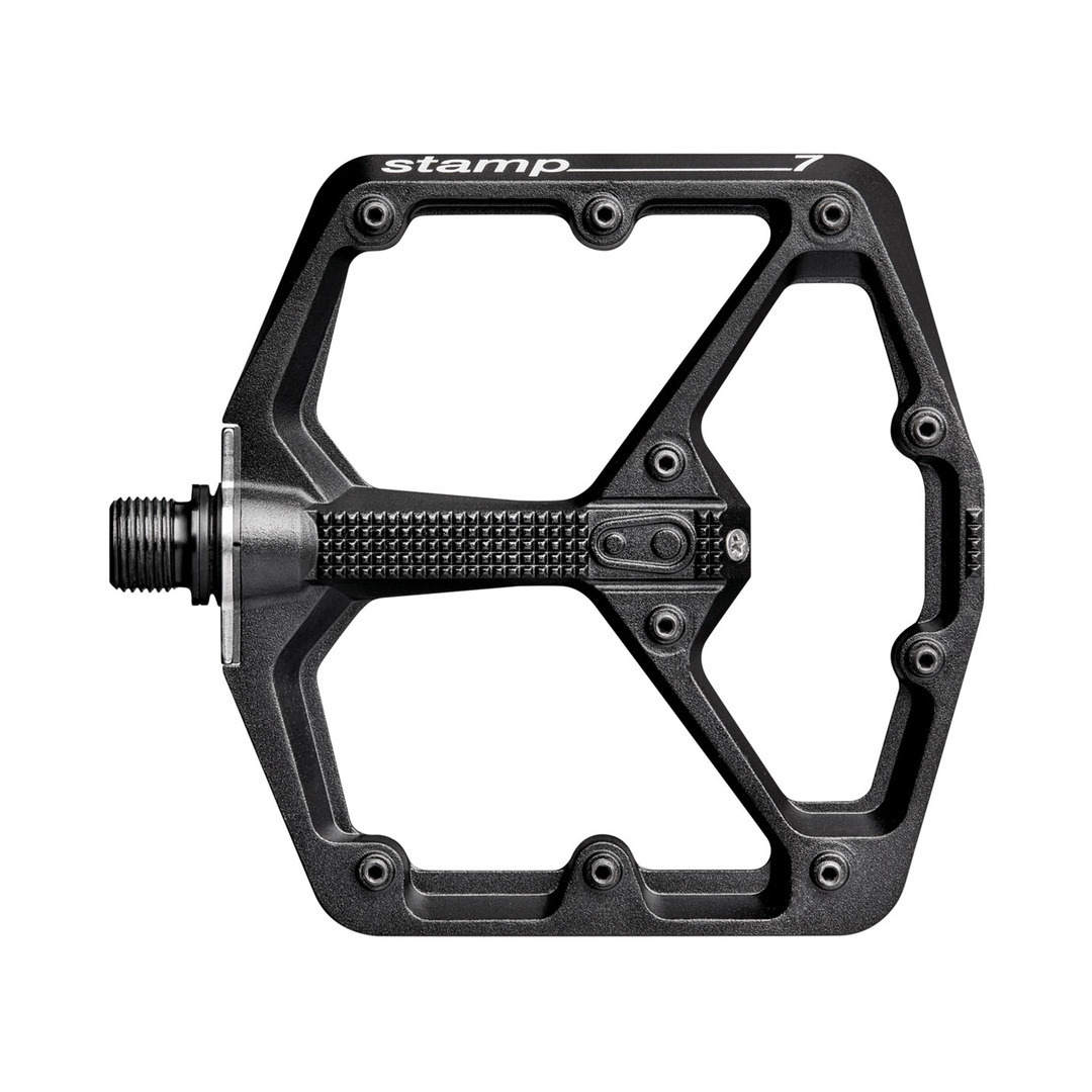 Crank Brothers Pedal Stamp 7 large, All Mountain, Enduro, Downhill, Freeride, Trail, Crank-System, 9/16", Aluminium, schwarz