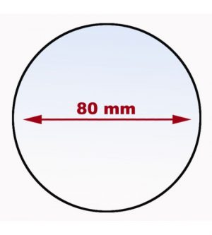 Mirrycle Ersatzspiegel ø-80 mm für Mirrycle E-Bike