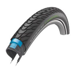 Schwalbe Pneu Marathon E-Plus 700x35C Starr mit Reflexstreifen black
