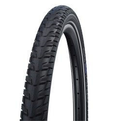 Schwalbe Pneu Energizer Plus Tour700x47C Starr mit Reflexstreifen black