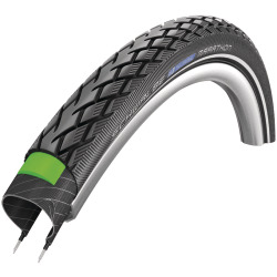 Schwalbe Pneu Marathon 26x1.50 Starr mit Reflexstreifen black