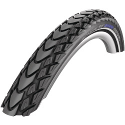Schwalbe Pneu Marathon Mondial 700x40C Falt mit Reflexstreifen black