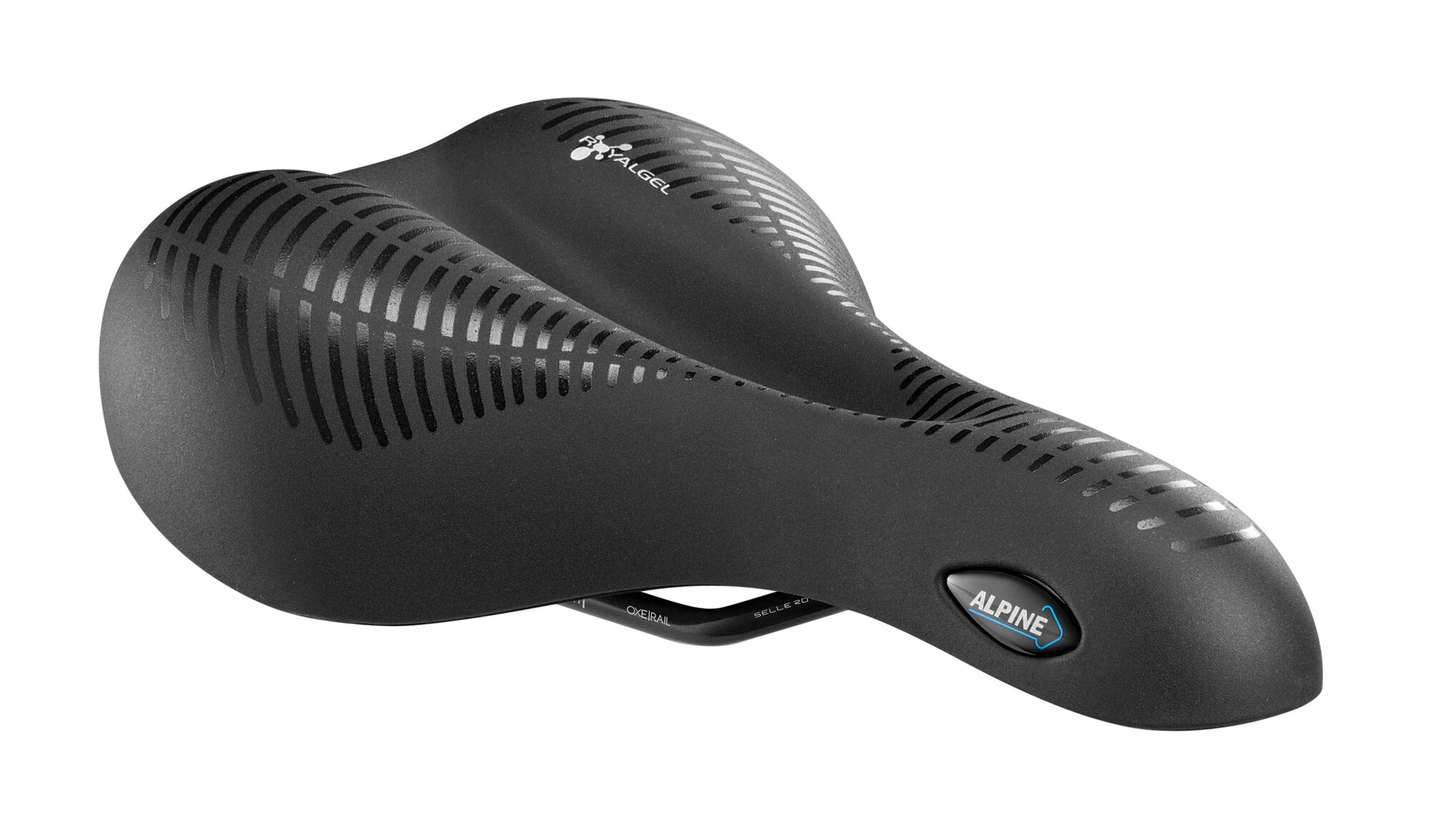 Selle Royal Sattel Alpine, unisex, schwarz Athletic