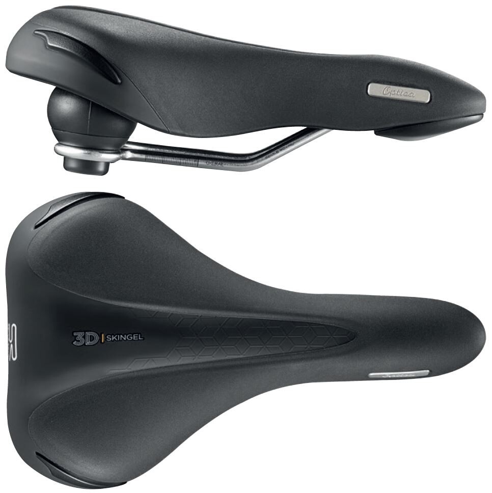 Selle Royal OPTICA Moderate Sattel, men 3D Skingel, 271 x 169mm