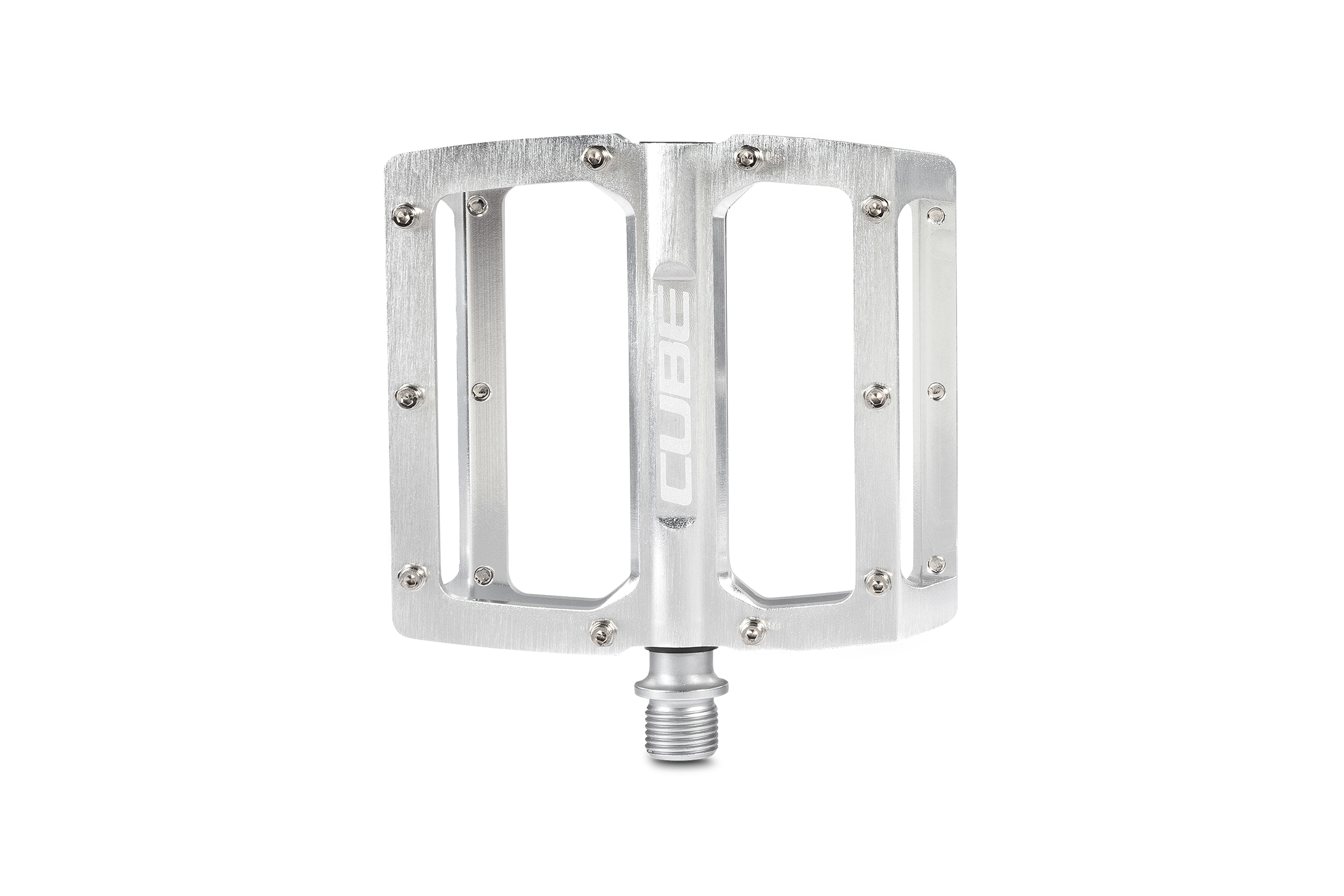 CUBE Pedale ALL MOUNTAIN silver brushed