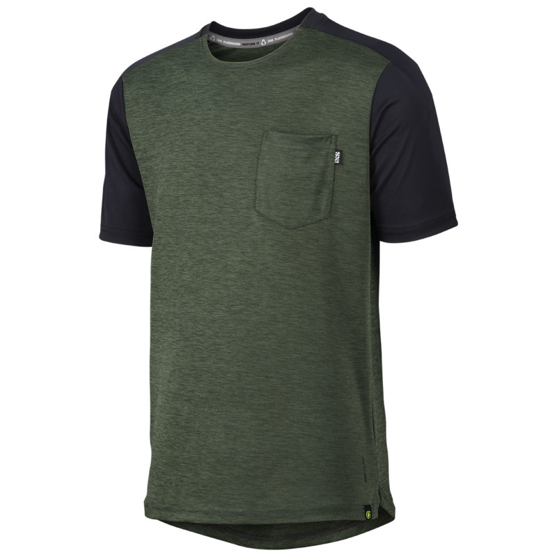 iXS Flow X Trikot olive – Bild 4