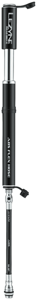 LEZYNE Road Drive ABS S Black 11 Bar, ABS Flex Hose, Presta Only